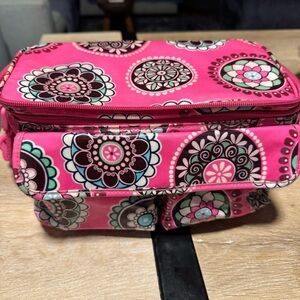 Vera Bradley Pink Cupcakes Insulated Lunch Box